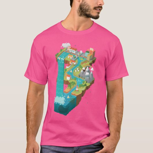 Perpetuele wereld t-shirt (Voorkant)