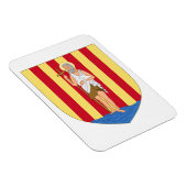 Perpignan Coat of Arms Magneet (Rechterzijde)