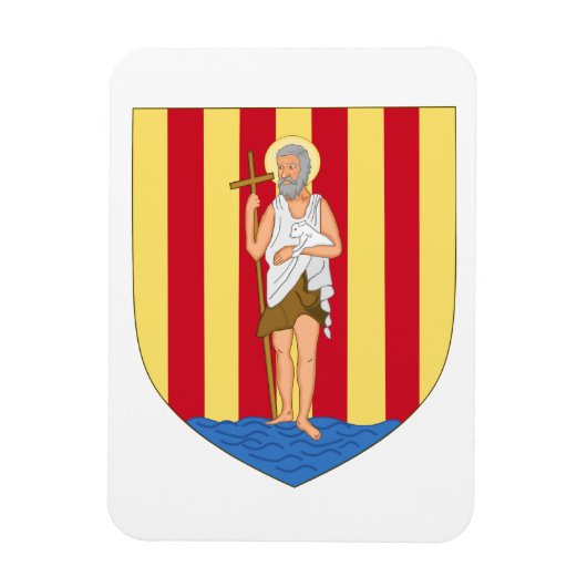 Perpignan Coat of Arms Magneet (Verticaal)