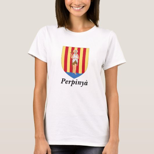 Perpignan Coat of Arms T-shirt (Voorkant)