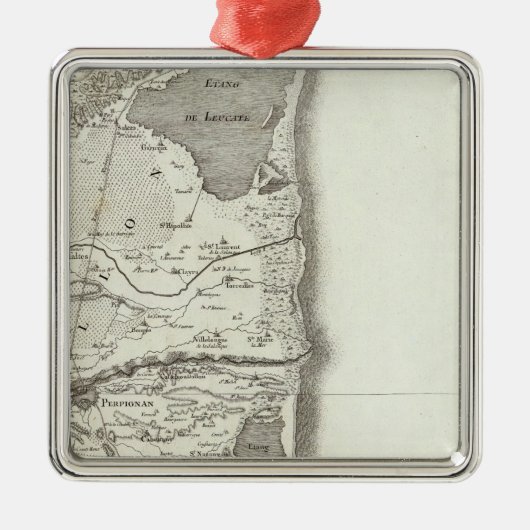 Perpignan Metalen Ornament (Voorkant)