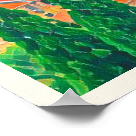 Perpignan Photo Vintage Poster (Hoek)