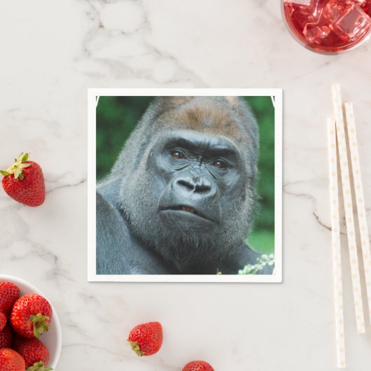 Perplexed Gorilla Servetten (Insitu)