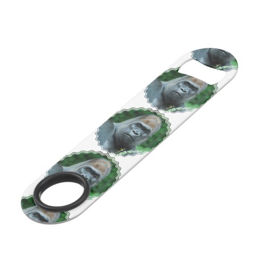 Perplexed Gorilla Speed Flessenopener (Achterkant Gekanteld)