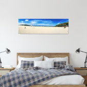 Perranporth Beach Cornwall. Canvas Afdruk (Insitu (Slaapkamer))