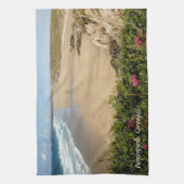 Perranporth Beach, Cornwall Towel Theedoek (Verticaal)
