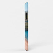 Perranporth cornwall breekgolven en kliffen Case-Mate iPhone case (Achterkant/rechts)