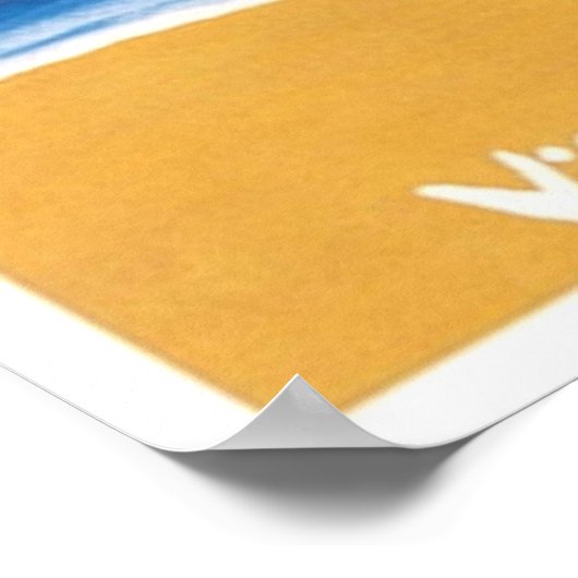 Perrier  advertentie poster (Hoek)