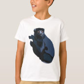 Perriers Sifaka Illustratie Zeldzaam Madagaskar Le T-shirt (Voorkant)