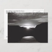 Perrine Bridge over de Snake River Canyon Briefkaart (Voorkant / Achterkant)