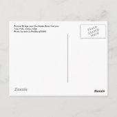 Perrine Bridge over de Snake River Canyon Briefkaart (Achterkant)