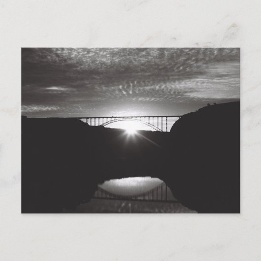 Perrine Bridge over de Snake River Canyon Briefkaart (Voorkant)