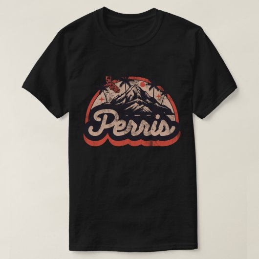 Perris, Californië T-shirt (Design voorkant)