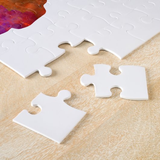 perro american cocker spaniel silueta en acuarela legpuzzel (Zijkant)