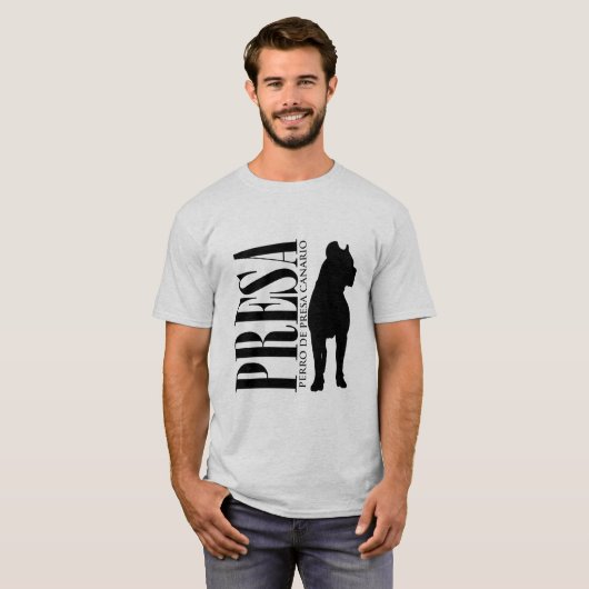 Perro de Presa Canario - Dogo Canario T-shirt (Voorkant volledig)