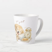 perro durmiendo latte mok (Rechterhoek)