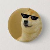 Perro Meme Ronde Button 5,7 Cm (Voorkant)