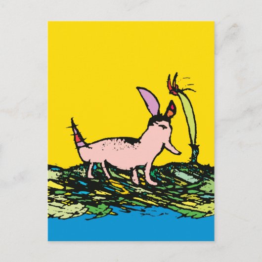 perropollak briefkaart (Voorkant)
