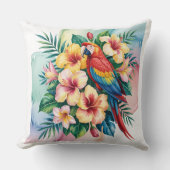 Perroquet exotique kussen (Voorkant)