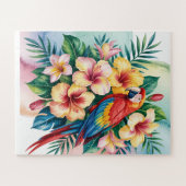 Perroquet exotique legpuzzel (Horizontaal)