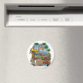 Perrots Beach Party Magneet (Insitu (Vaatwasser))