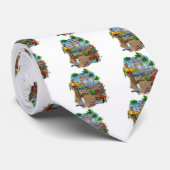 Perrots Beach Party Stropdas (Opgerold)