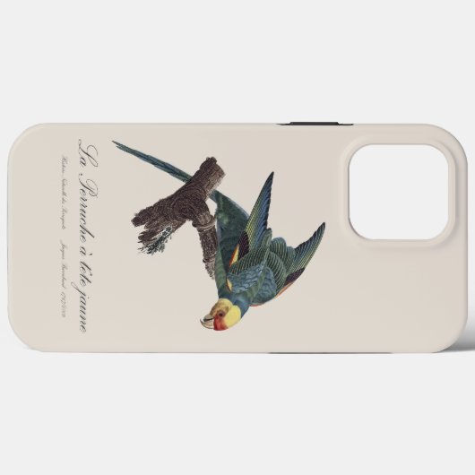 Perruche a Tete Jaune / Carolina parkiet Case-Mate iPhone Case (Achterkant (horizontaal))