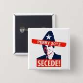 Perry 2012 vierkante button 5,1 cm (Voorkant /achterkant)