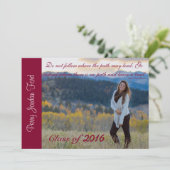 perry afstuderen kaart (Staand voorkant)