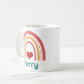 Perry Boho Rainbow Koffiemok (Voorkant links)
