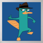 Perry de Platypus uit Phineas en Ferb Poster (Voorkant)