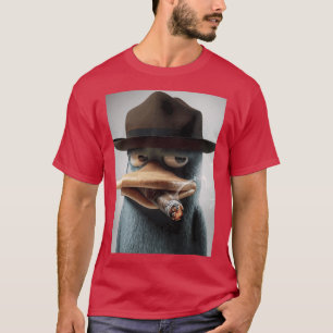 Perry de vogelbekdier die een sigaar rookt meme t t-shirt