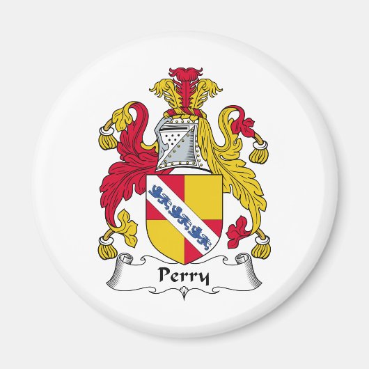 Perry Family Crest Magneet (Voorkant)