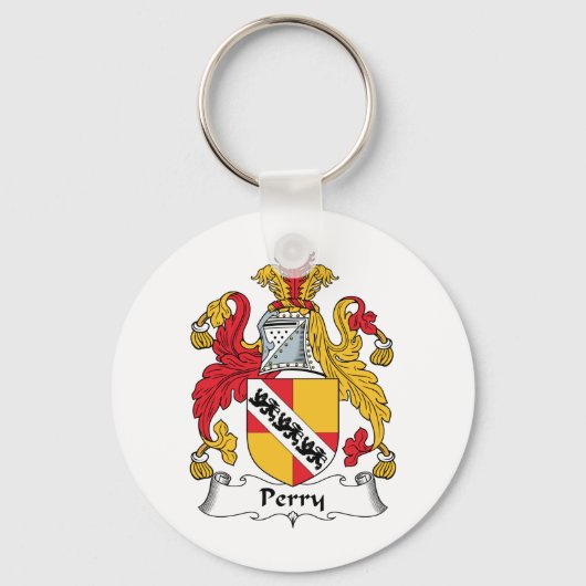 Perry Family Crest Sleutelhanger (Voorkant)