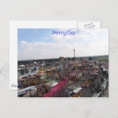 Perry,Ga Briefkaart (Voorkant / Achterkant)