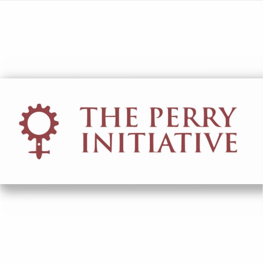 Perry Initiative Laptop Sticker (Voorkant)
