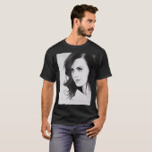 Perry Katy Pencil Portret. Klassieke T-Shirt (Voorkant volledig)