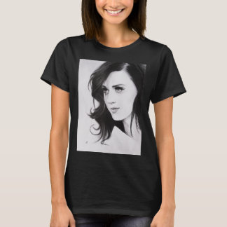 Perry Katy Pencil Portret. T-shirt