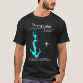 Perry Lake Kansas T-shirt (Voorkant)