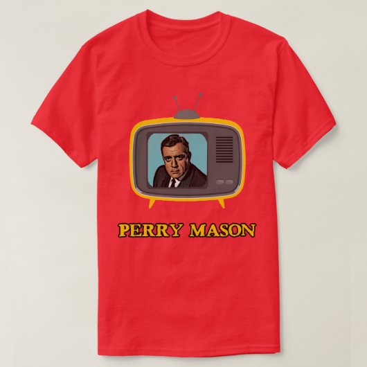 Perry Mason TV Advocaat  T-shirt (Design voorkant)