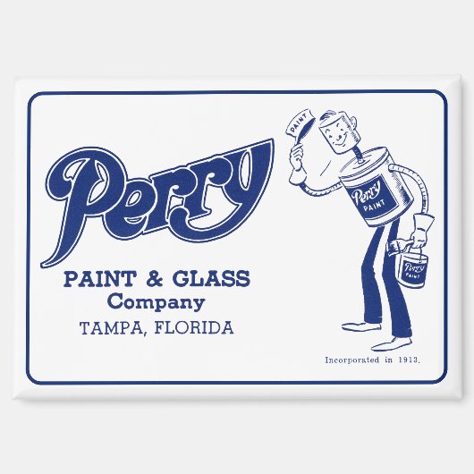 Perry Paint & Glass Co. Magneet (Voorkant)