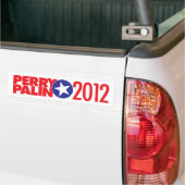 Perry Palin 2012 Ster Bumpersticker (Op Truck)