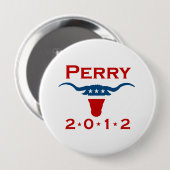 PERRY PARTY 2012 - RONDE BUTTON 4,0 CM (Voorkant /achterkant)
