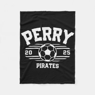 Perry Pirates Voetbal Ll 2025 Fleece Deken