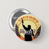 PERRY PRESIDENT RONDE BUTTON 5,7 CM (Voorkant /achterkant)