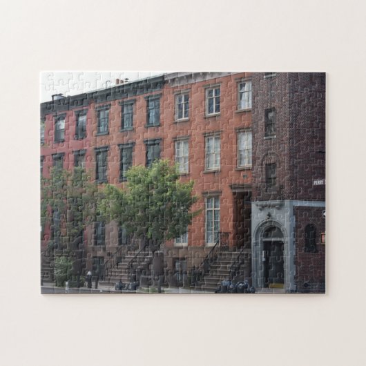 Perry Street Brownstone West Village Manhattan NY Legpuzzel (Horizontaal)