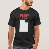 Perry Utah USA State America Travel Utahan T-shirt (Voorkant)