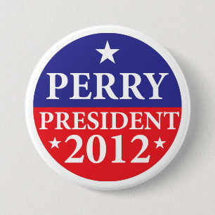 Perry voor President 2012 - 3-inch Button
