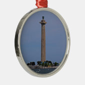 Perry's overwinnings- en internationale vredesgede metalen ornament (Rechts)