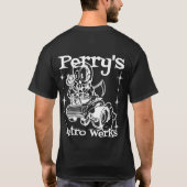 Perry's Retro Werks Dark Shirt (Achterkant)